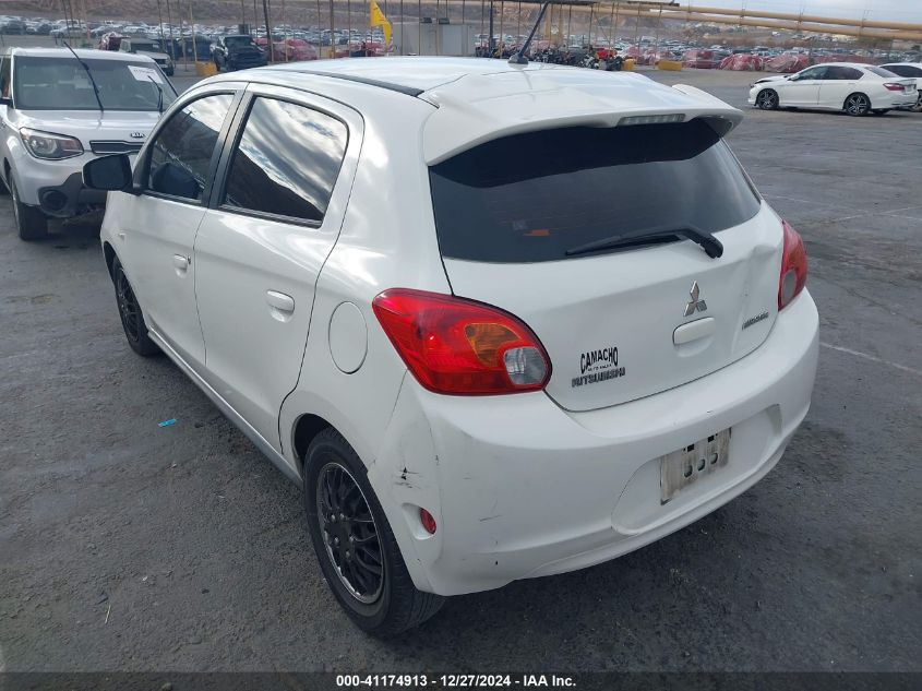 VIN ML32A3HJ7FH036530 2015 MITSUBISHI MIRAGE no.3