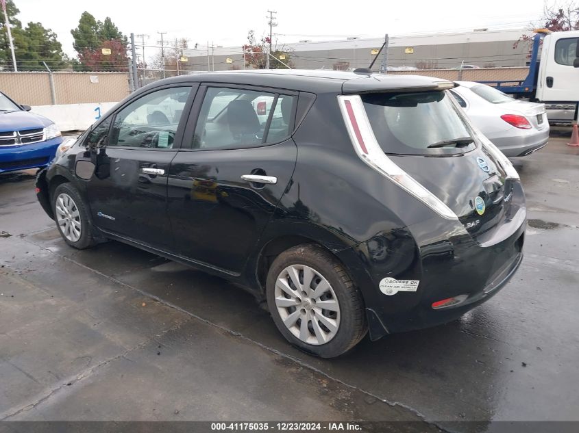 VIN 1N4AZ0CP7FC312719 2015 NISSAN LEAF no.3