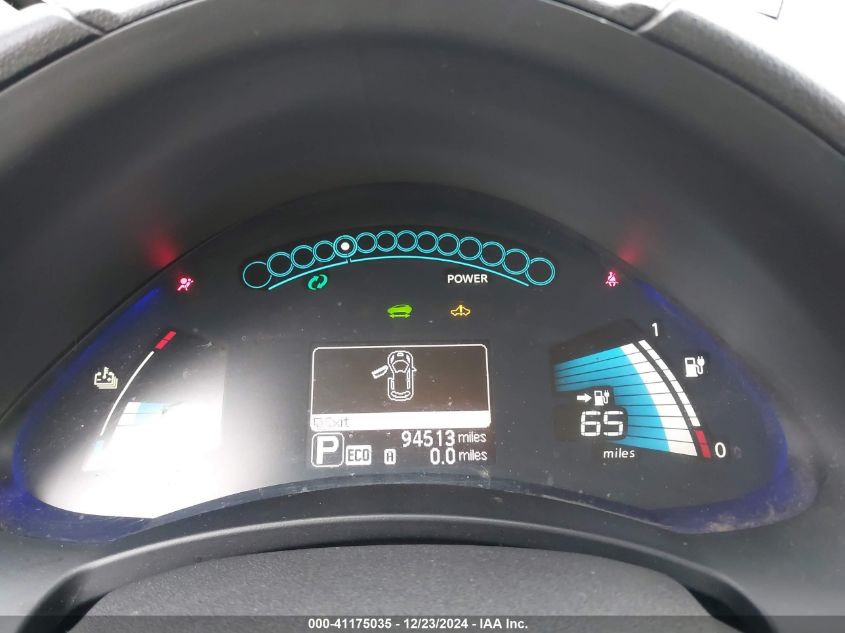 VIN 1N4AZ0CP7FC312719 2015 NISSAN LEAF no.7