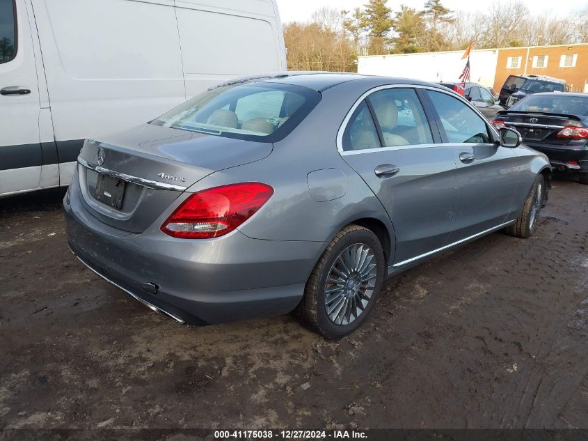 VIN 55SWF4KB3FU041326 2015 Mercedes-Benz C 300, 4Ma... no.4