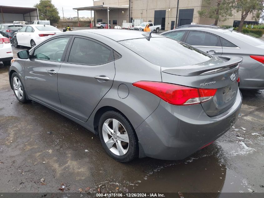 VIN 5NPDH4AE5DH417618 2013 Hyundai Elantra, Gls no.3