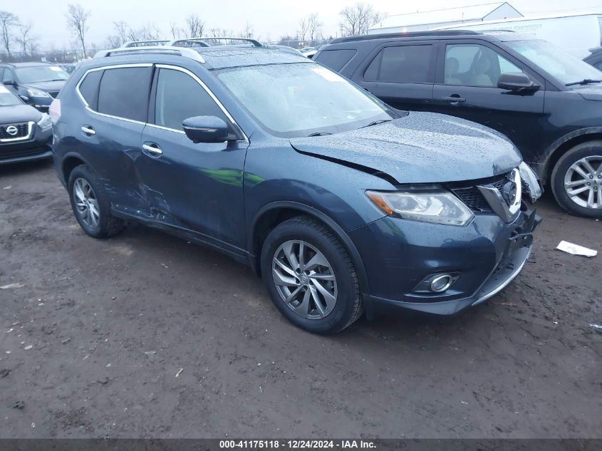 VIN 5N1AT2MV2EC779173 2014 Nissan Rogue, SL no.1