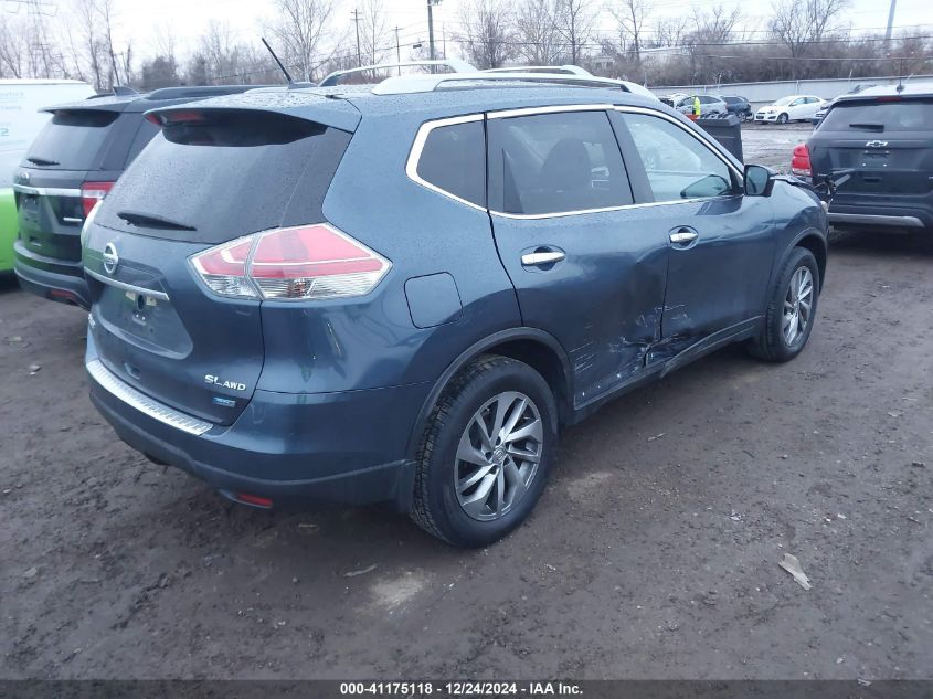 VIN 5N1AT2MV2EC779173 2014 Nissan Rogue, SL no.4