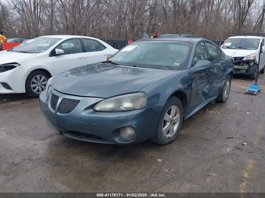 2006 Pontiac Grand Prix VIN: 2G2WP552961210515 Lot: 41175171