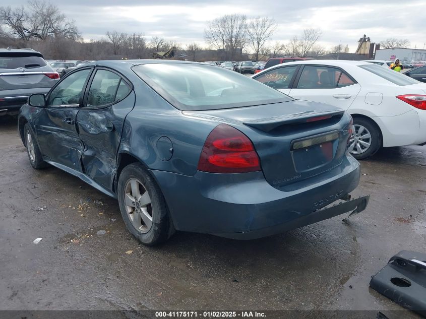 2006 Pontiac Grand Prix VIN: 2G2WP552961210515 Lot: 41175171