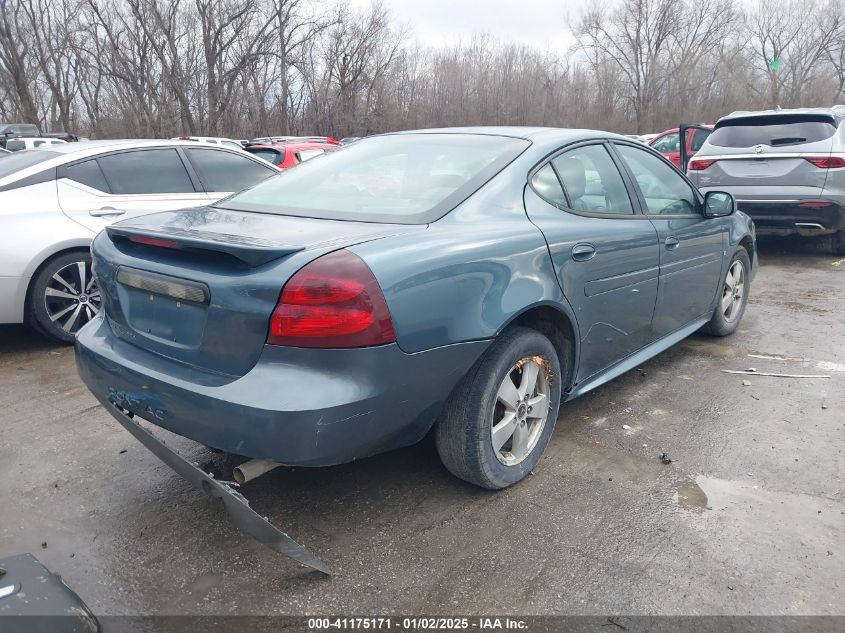 2006 Pontiac Grand Prix VIN: 2G2WP552961210515 Lot: 41175171