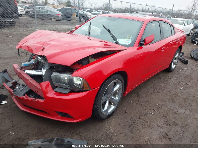 VIN 2C3CDXHG0EH342826 2014 Dodge Charger, Sxt no.2