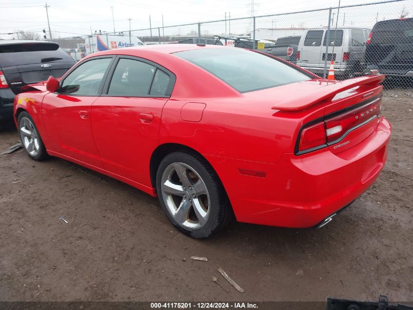 VIN 2C3CDXHG0EH342826 2014 Dodge Charger, Sxt no.3