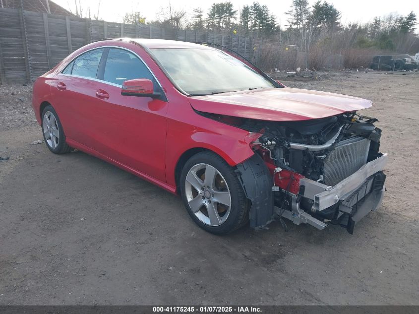 2016 MERCEDES-BENZ CLA 250