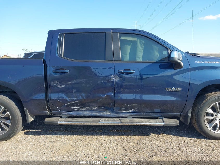 2022 CHEVROLET SILVERADO 1500 4WD  STANDARD BED LT - 3GCPDDEK3NG634961