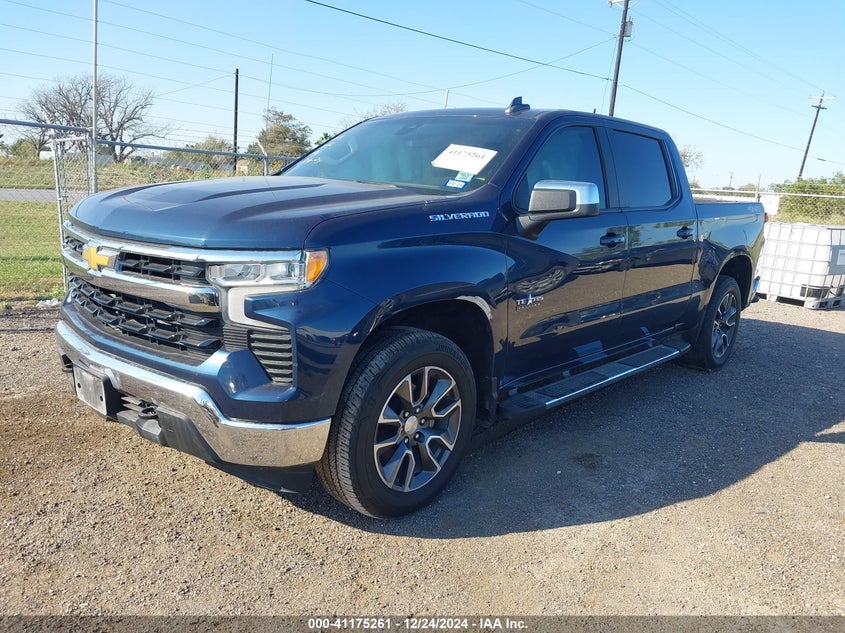2022 CHEVROLET SILVERADO 1500 4WD  STANDARD BED LT - 3GCPDDEK3NG634961