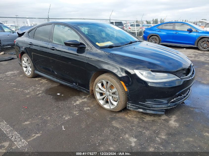 VIN 1C3CCCBG2FN710792 2015 Chrysler 200, S no.1