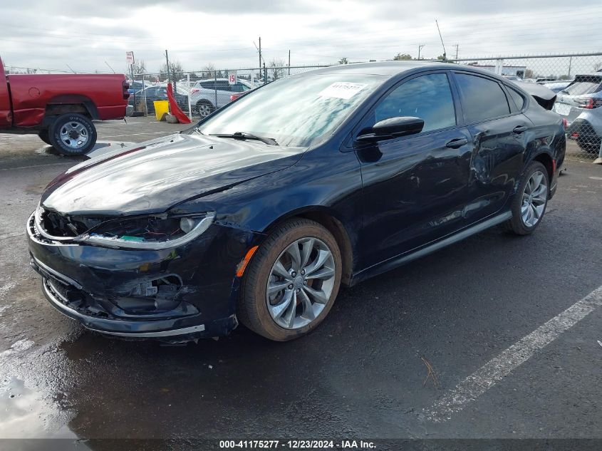 VIN 1C3CCCBG2FN710792 2015 Chrysler 200, S no.2