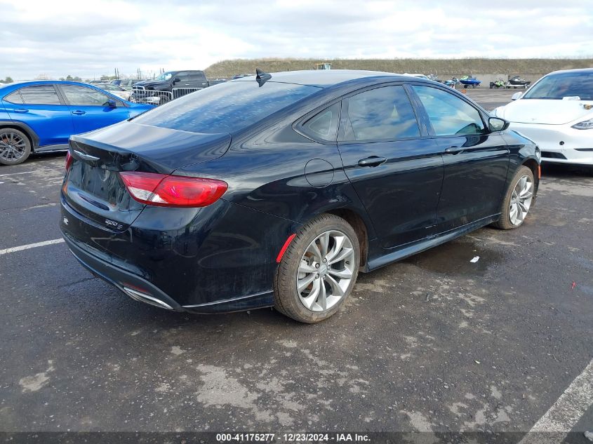 VIN 1C3CCCBG2FN710792 2015 Chrysler 200, S no.4