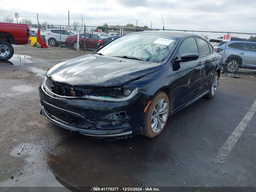 VIN 1C3CCCBG2FN710792 2015 Chrysler 200, S no.6