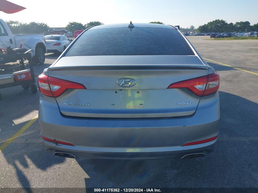 2015 Hyundai Sonata Sport VIN: 5NPE34AF8FH105100 Lot: 41175362