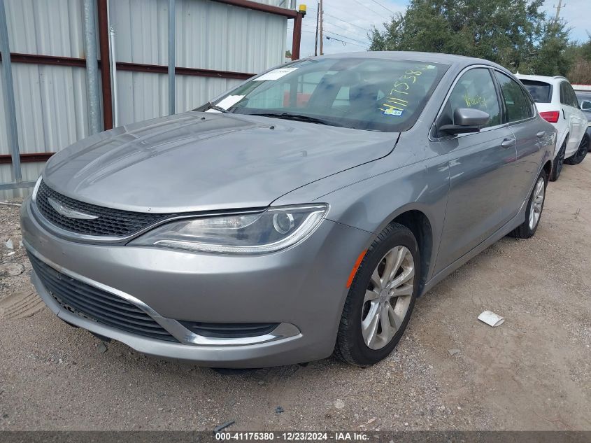 VIN 1C3CCCAB0GN108870 2016 Chrysler 200, Limited no.2