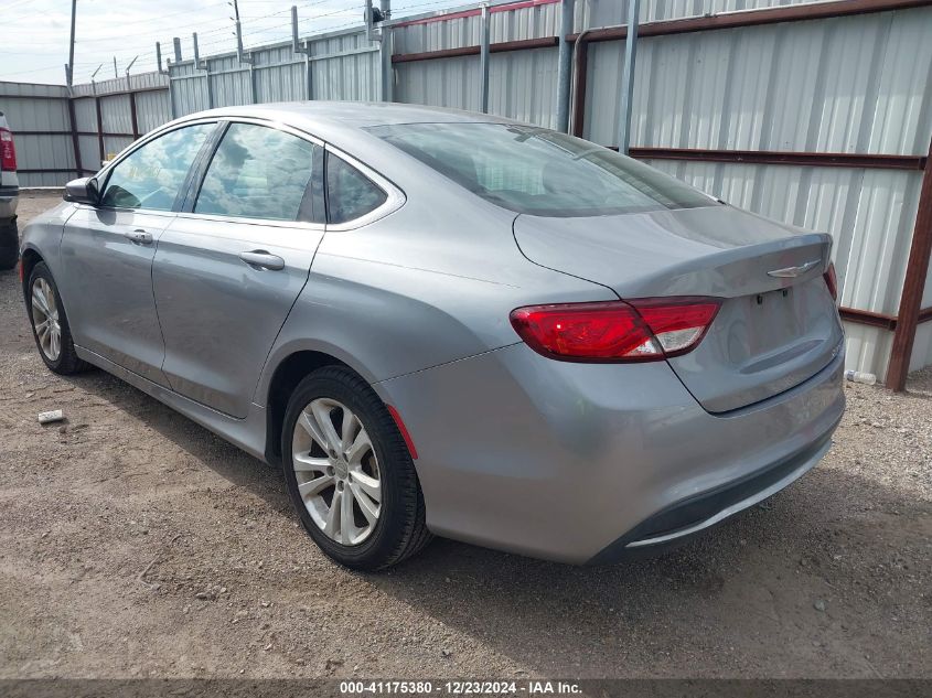 VIN 1C3CCCAB0GN108870 2016 Chrysler 200, Limited no.3