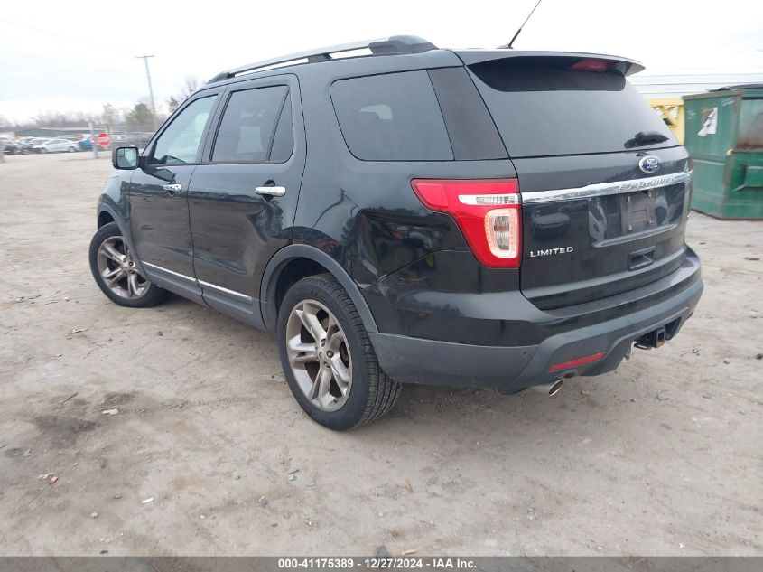 VIN 1FM5K8F86DGB16307 2013 Ford Explorer, Limited no.3