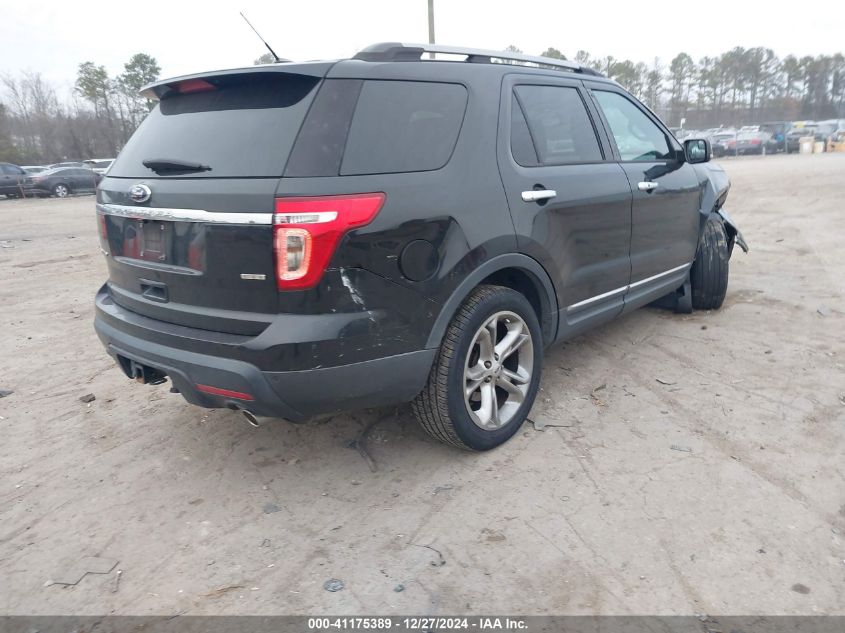 VIN 1FM5K8F86DGB16307 2013 Ford Explorer, Limited no.4