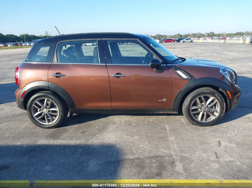 2013 Mini Countryman Cooper S VIN: WMWZC5C52DWP33346 Lot: 41175393