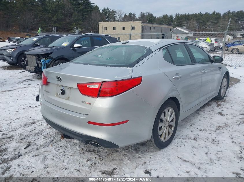 VIN 5XXGN4A72FG445625 2015 KIA Optima, EX no.4