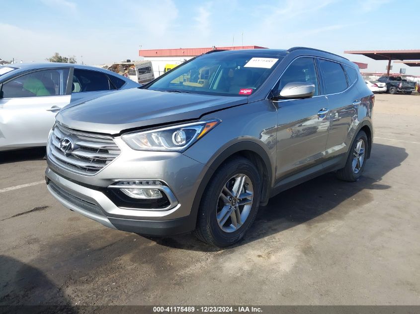 VIN 5NMZU3LB9JH088431 2018 Hyundai Santa Fe, Sport... no.2