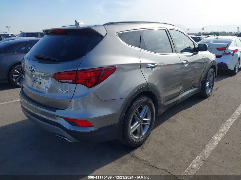 VIN 5NMZU3LB9JH088431 2018 Hyundai Santa Fe, Sport... no.4