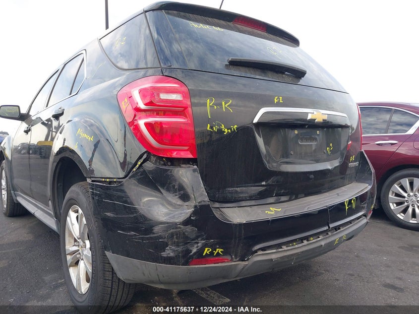 2016 CHEVROLET EQUINOX VIN: 2GNALBEK2G6215289