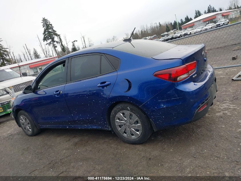 2019 Kia Rio S VIN: 3KPA24AB7KE173448 Lot: 41175694