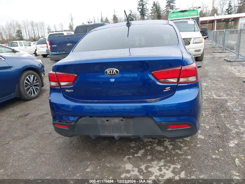 2019 Kia Rio S VIN: 3KPA24AB7KE173448 Lot: 41175694