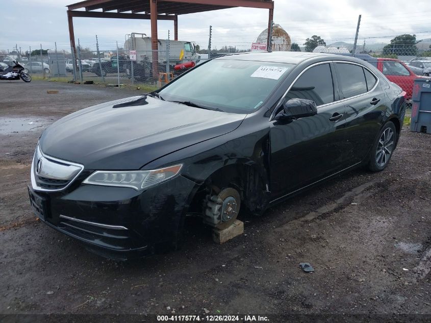 VIN 19UUB2F51GA007605 2016 ACURA TLX no.2