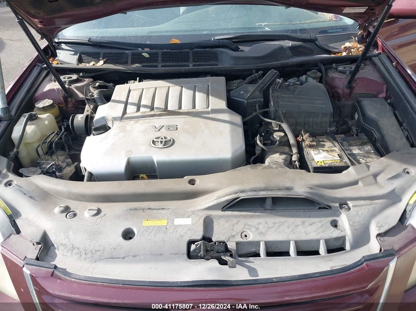 2008 TOYOTA AVALON VIN: 4T1BK36B18U255625