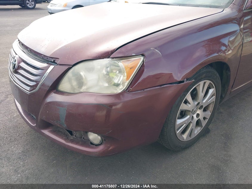 2008 TOYOTA AVALON VIN: 4T1BK36B18U255625