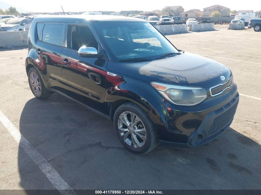 2014 Kia Soul + VIN: KNDJP3A58E7021219 Lot: 41175950