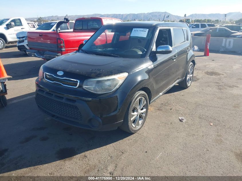 2014 Kia Soul + VIN: KNDJP3A58E7021219 Lot: 41175950