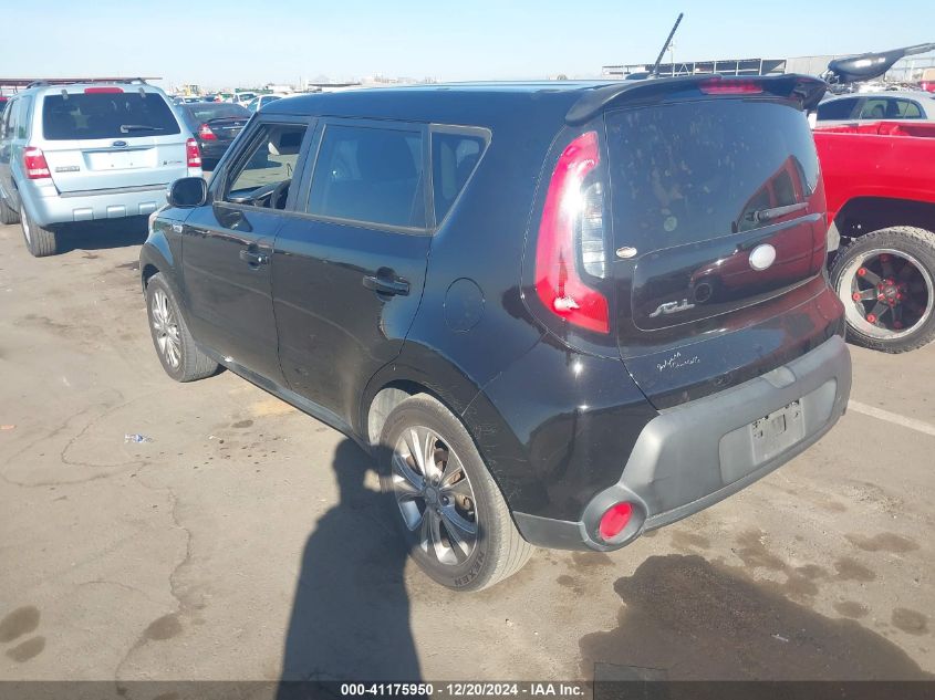 2014 Kia Soul + VIN: KNDJP3A58E7021219 Lot: 41175950