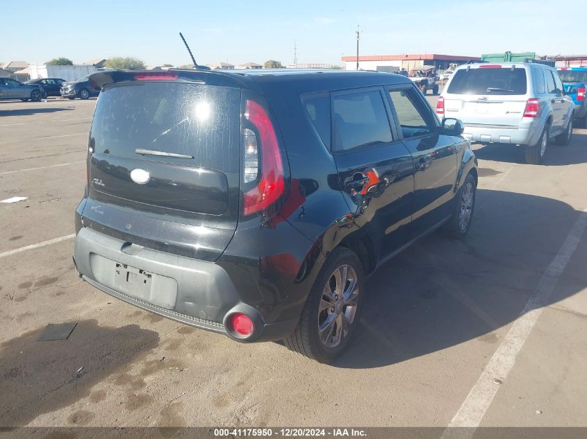 2014 Kia Soul + VIN: KNDJP3A58E7021219 Lot: 41175950