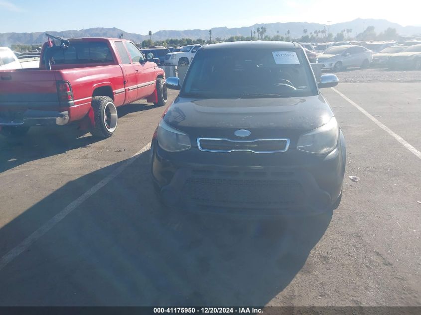 2014 Kia Soul + VIN: KNDJP3A58E7021219 Lot: 41175950