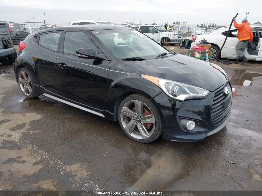 VIN KMHTC6AE3DU117471 2013 HYUNDAI VELOSTER no.1