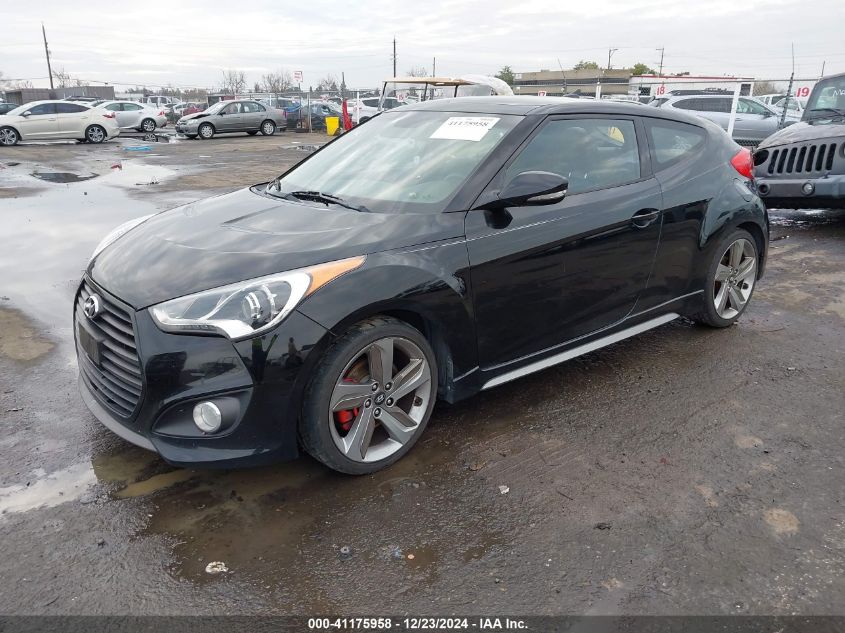 VIN KMHTC6AE3DU117471 2013 HYUNDAI VELOSTER no.2