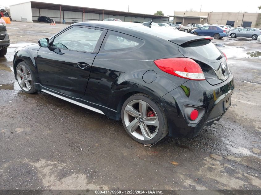 VIN KMHTC6AE3DU117471 2013 HYUNDAI VELOSTER no.3