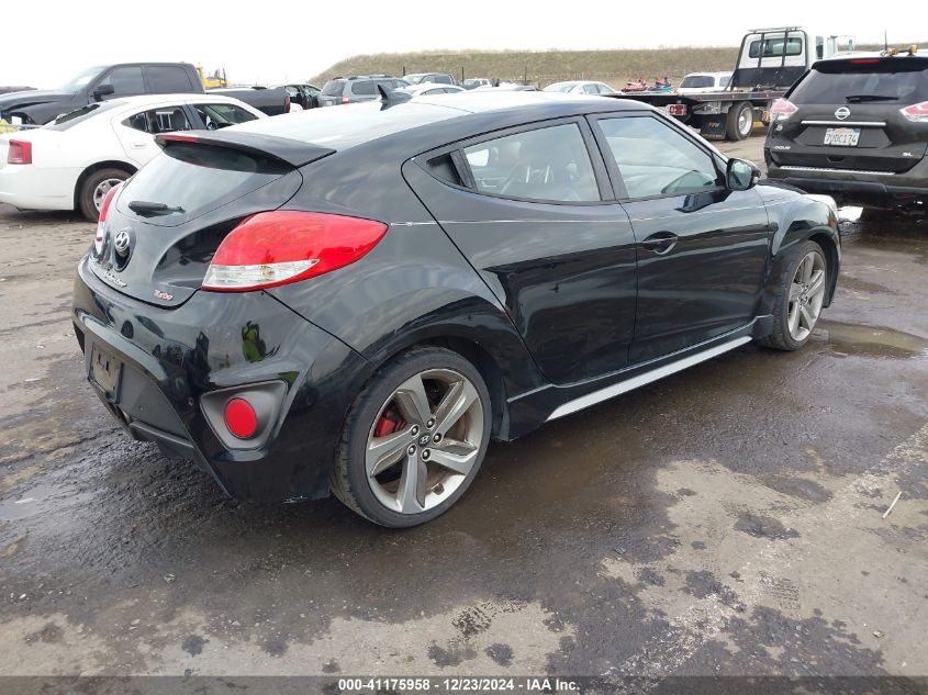 VIN KMHTC6AE3DU117471 2013 HYUNDAI VELOSTER no.4