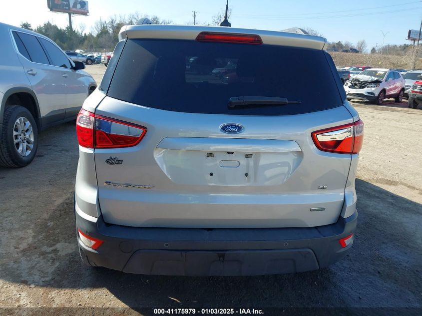 2020 Ford Ecosport Se VIN: MAJ3S2GE0LC315667 Lot: 41175979