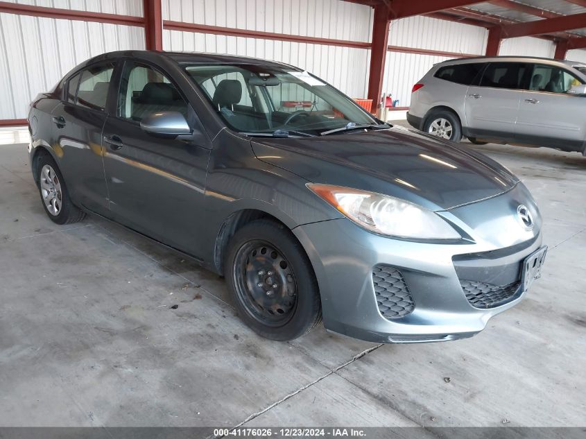 VIN JM1BL1TFXD1716734 2013 Mazda 3, I Sv no.1