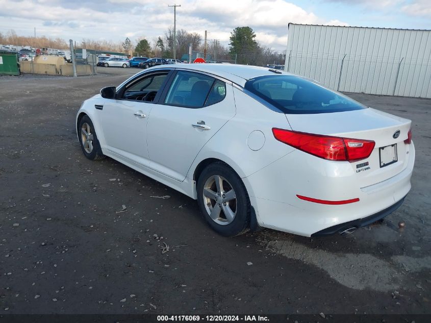 VIN 5XXGM4A75FG383236 2015 KIA Optima, LX no.3