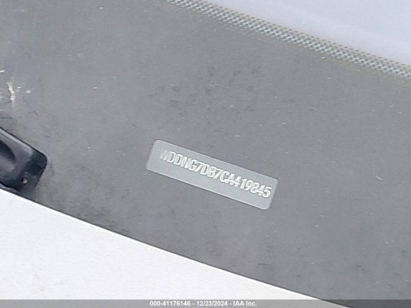 2012 Mercedes-Benz S 550 VIN: WDDNG7DB7CA419845 Lot: 41176146