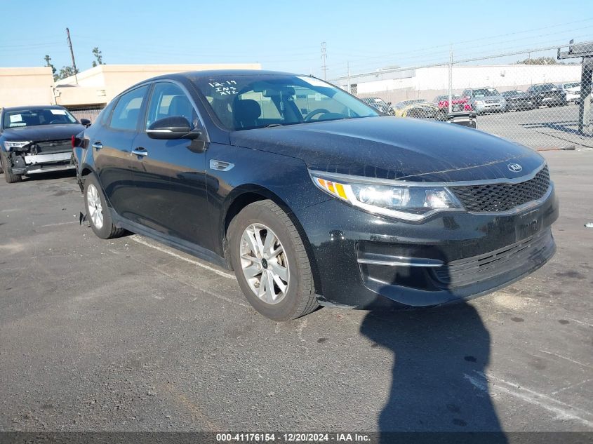 VIN 5XXGT4L33GG118734 2016 KIA OPTIMA no.1