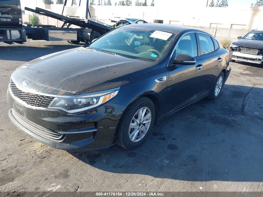 VIN 5XXGT4L33GG118734 2016 KIA OPTIMA no.2