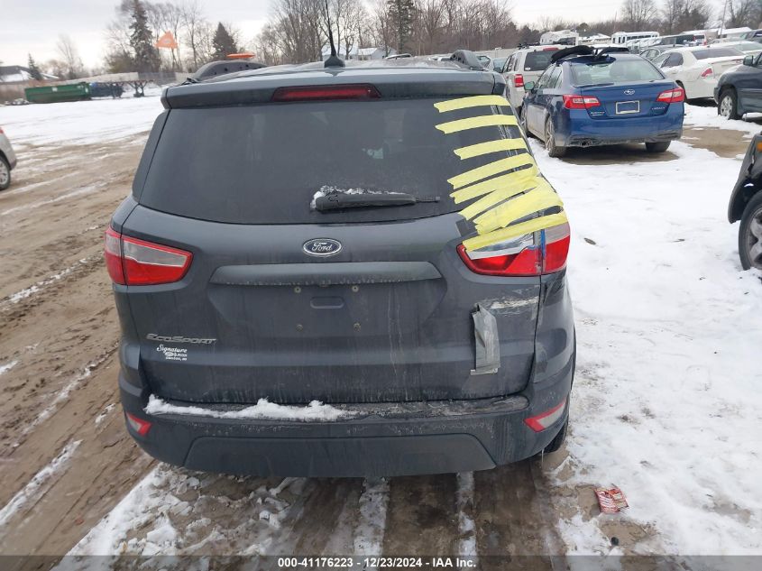 2018 FORD ECOSPORT SE - MAJ3P1TE5JC215756